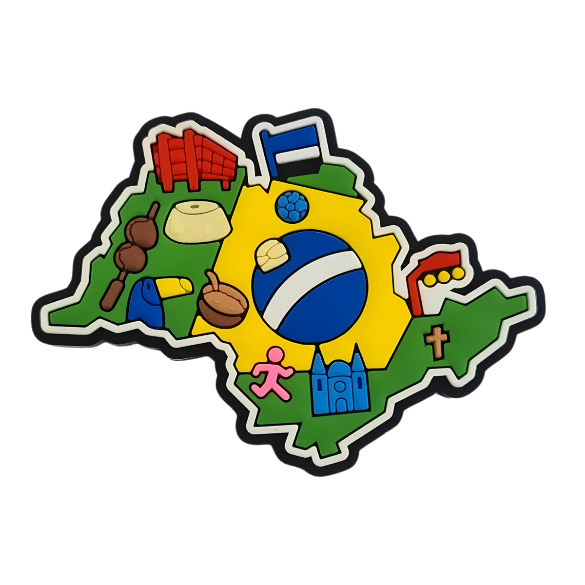 Imã Mapa São Paulo
